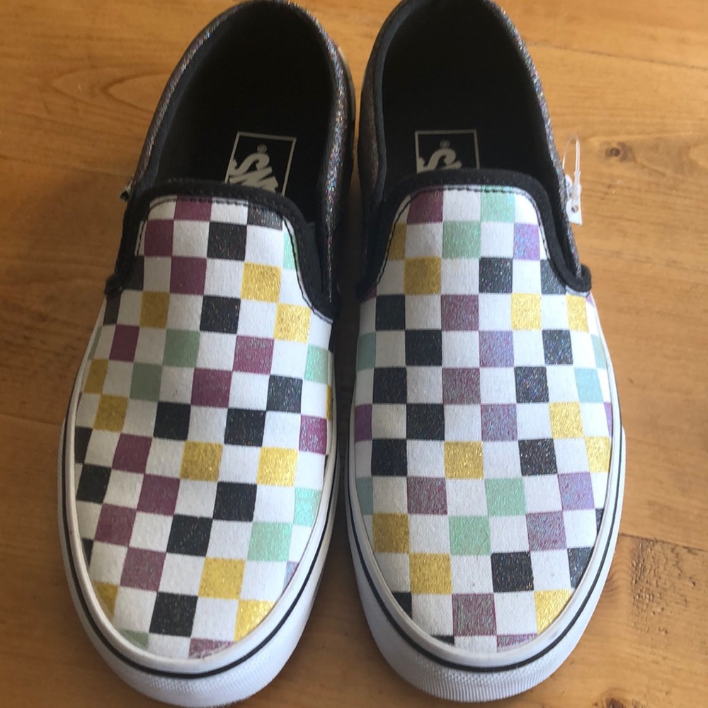 Checkered Vans